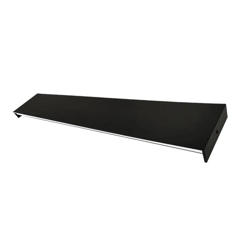 Westgate Manufacturing Black Dual Dimming 3ft. Flat Wall Lights, 36W, 2700K/3000K/4000K - Black Dual Dimming 3ft. Flat Wall Lights, WCF-UD-EFT-36W-MCTP-DD-BK, with a sleek black finish and modern flat design.