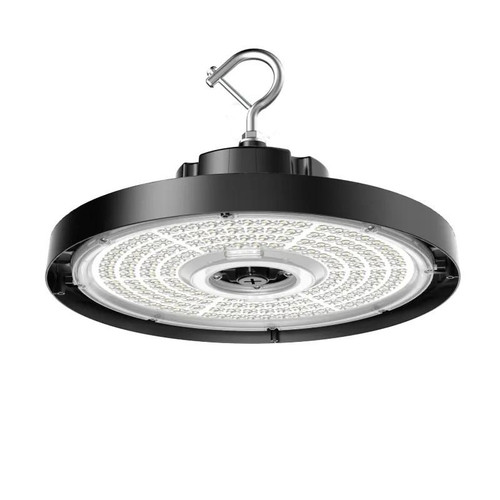 Westgate Manufacturing Max Feature UFO Highbay Beam Adjustable Sensor Ready Lights, LED industrial high bay fixture with adjustable beam, 180W/200W/240W options, available in 3500K, 4000K, and 5000K color temperatures.