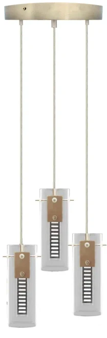 LCFH - LED Multi-CCT Integrated Hologram Pendant Lights - LCFH-3LR-MCT5