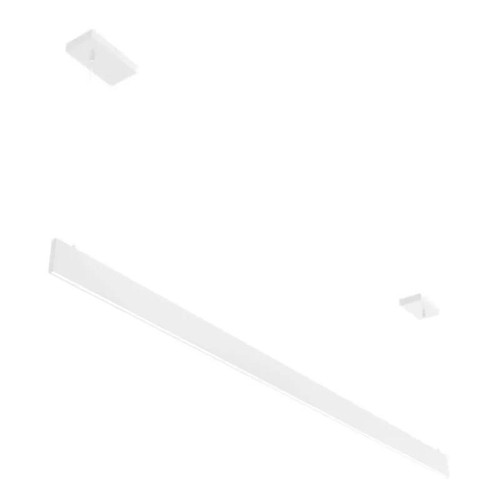 Westgate Manufacturing Architectural Slim Up & Down Linear Light, 8ft, white finish, 40W/46W/52W/60W options, CCT 2700K to 5000K, model SCSL-UD-8FT-MCTP, suitable for modern architectural lighting.