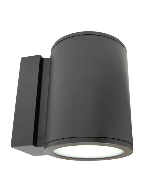 8" LED MCT Large Wall Mount Cylinder Lights-WMC8-UDL-MCT-BK-D