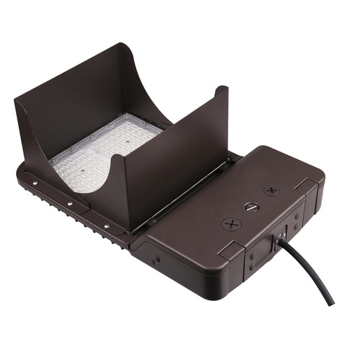 Eiko AAL1 150W 4Pcs Shield Kit, a protective shield kit with a black metal shield and LED array for lighting fixtures.