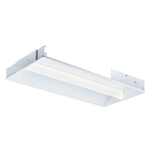 Westgate Manufacturing Architectural Advanced Blade Design Troffer Lights, 30W/40W/50W, 3000K/3500K/4000K/5000K - LTRL-2X4-MCTP4, modern rectangular LED troffer light suitable for commercial or office ceiling installations with advanced blade design for efficient lighting.