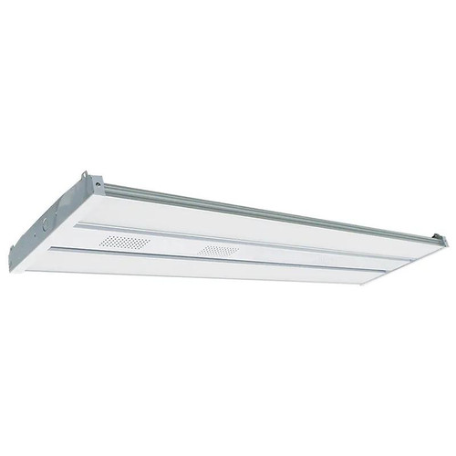Westgate Manufacturing Multi Power 4th Generation of Linear High Bays, 200W/300W/410W, 5000K - LLHB4-410W-MP-50K-D, industrial LED lighting fixture with white finish and integrated cooling system.