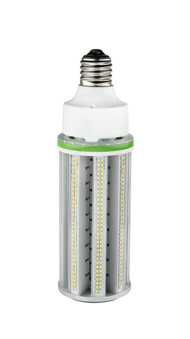 Westgate Manufacturing 75W LED CORN LIGHT, E39 5000K, energy-efficient LED light bulb with a screw base and a cylindrical design featuring multiple LED strips for bright illumination.