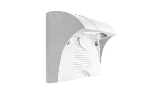 Westgate Manufacturing LED WALL/STEP LIGHT 6W 5000K 6, product image of a modern white LED wall or step light fixture designed for outdoor or indoor use.