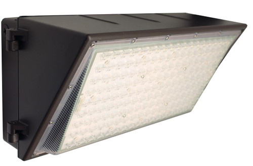 Westgate Manufacturing LED GEN2 WALLPACKS 120W 15900L, outdoor LED wall pack light fixture with black metal housing and energy-efficient LED bulbs.