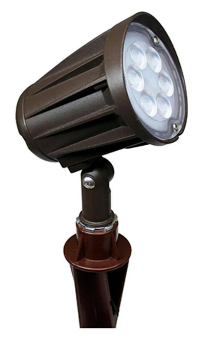 Westgate Manufacturing LANDSCAPE UPLIGHT 6W, 12V AC/DC outdoor landscape lighting fixture with adjustable mounting stake and LED light source.