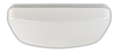 Westgate Manufacturing Flush-Mount Cloud Fixture - Square, sleek white ceiling light fixture with a modern design.