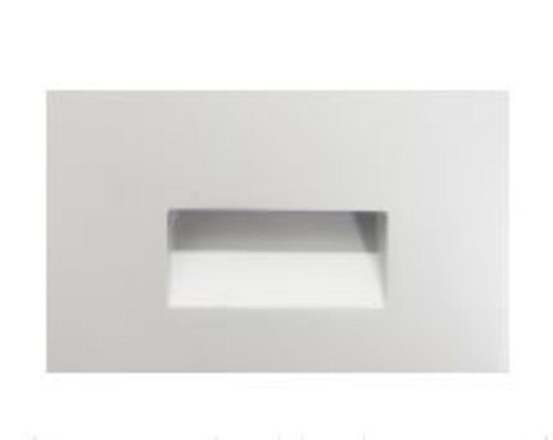 Westgate Manufacturing Trim for Step Egn, Recessed, W, product image showing a white recessed step trim for stairs.