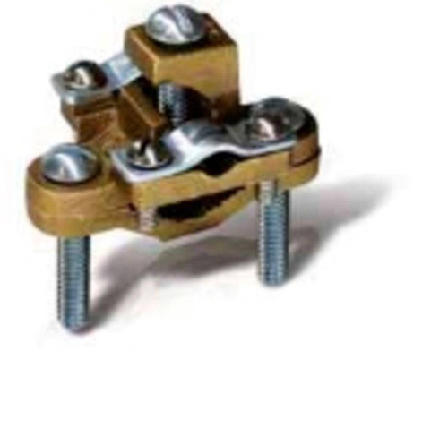 Westgate Manufacturing TRADE SIZE 1/2 IN - 1 IN WIRE, metal wire bending clamp with adjustable screws and bolts for securing wires or cables.