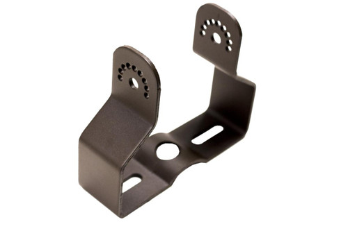 Westgate Manufacturing ADJUSTABLE U SHAPE YOKE MOUNT, metallic adjustable U-shaped yoke mount with multiple holes for mounting options.