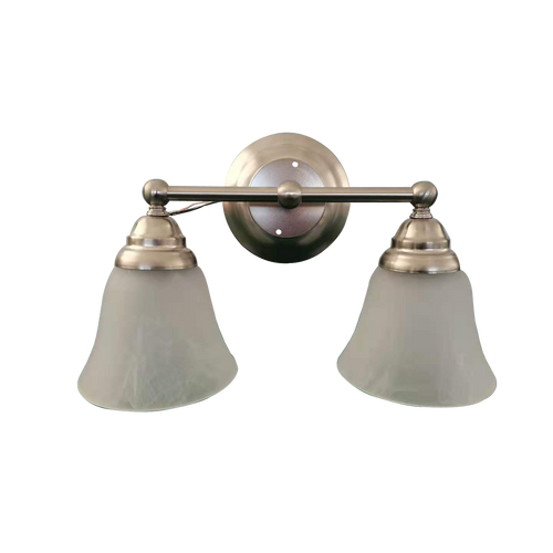 Bulb Ready Vanity Westwood 2 Lamp A19 Nickel