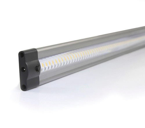 Westgate Manufacturing U/C LED 32, 8W 24V, 640 LUMEN, LED light fixture with aluminum body and clear protective cover.