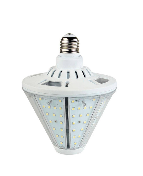 Westgate Manufacturing 50W LED CORN LIGHT, E39 5000K, energy-efficient LED industrial light bulb with multiple LED chips in a corn shape for high brightness.