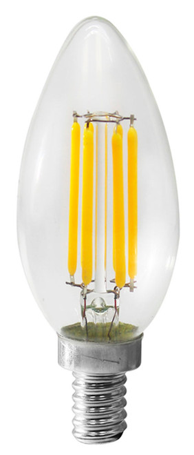 LED FILAMENT CANDELABRA BULB (