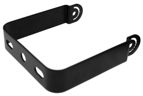 Westgate Manufacturing Bracket, Metal - black metal support bracket with multiple holes for mounting and sturdy construction.