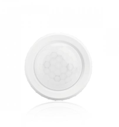 SLG Lighting Medium Bay lens, circular white sensor with honeycomb design for industrial lighting control.
