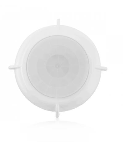 SLG Lighting High Bay Lens, round white lens with 1.3-inch fitting designed for high bay LED lighting, suitable for mounting at 20-40 feet height with a maximum coverage diameter of 80 feet.