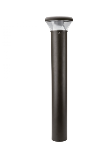 LED Bollard, 26W,3000Lm, Selectable 3000K/4000K/5000K,120-277V, Dark Bronze