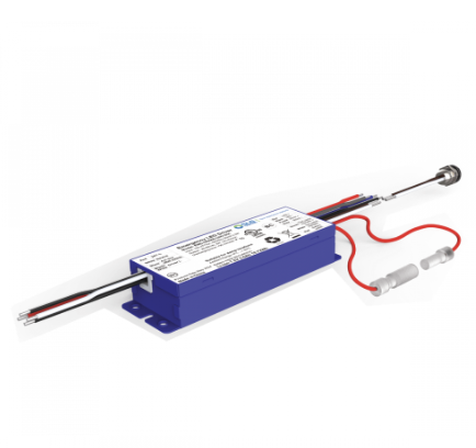 Emergency Battery Backup, In-direct Wire, 8 Watt, Fixture,100-277V
AC Input, 20-55V DC Output, All-in-one