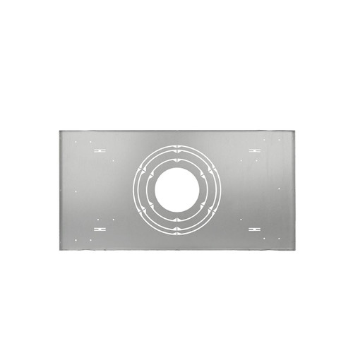 Eiko Downlight New Construction Plate T-Grid Accessory, metal installation hardware for recessed lighting fixtures in T-grid ceilings.