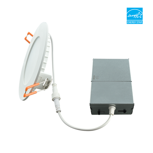 Downlight Wafer Remote Driver 4IN PowerSet 13/9/7W 80CRI 27/30/35/40/50K 120V Triac Dimming