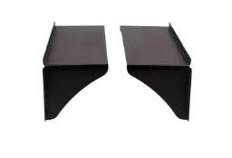 Halco SekTor Side Shield 200W 240W 300W, black metal side shields for industrial lighting fixtures