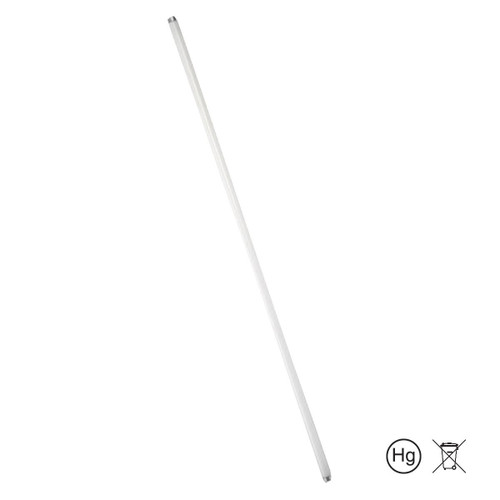 Eiko 32W Universal Start 6500K 85 CRI T-8 Medium Bi-Pin, energy-efficient fluorescent tube with high CRI for vibrant lighting, suitable for commercial and residential use.