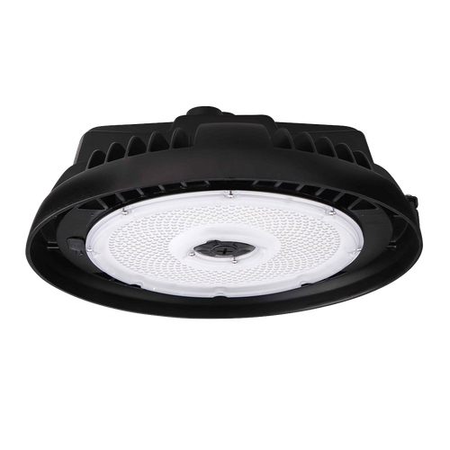HBX3 Round High Bay, PowerSet 150/130/100/80W, 5000K, 120-277V, Dimming, Black