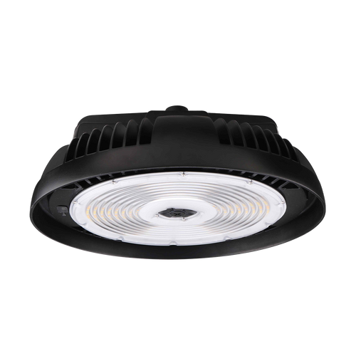 HBX3 Round High Bay, PowerSet 240/220/200/180W, FieldCCeT 4000/5000K, 120-347V, Dimming, Black