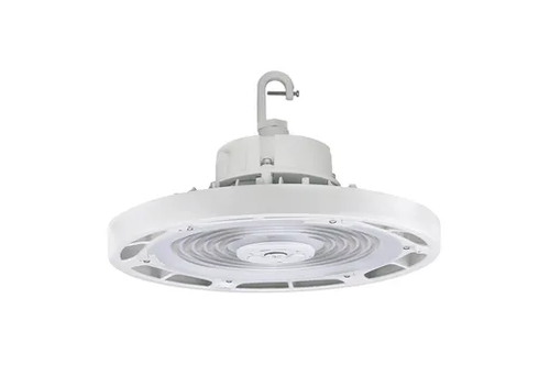 Halco Hoverbay Round Highbay 240W Color Selectable 4000K or 5000K White Housing Universal Voltage 120 277V
