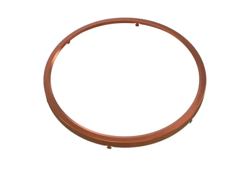 Halco Surface Mount Disk 12in Round Trim Brushed Copper