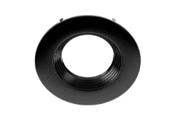 Halco ProLED Retrofit Downlight 6 Round Replacable Baffle Trim Black