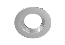 Halco ProLED Select Retrofit Downlight 6 Round Replacable Baffle Trim Brushed Nickel