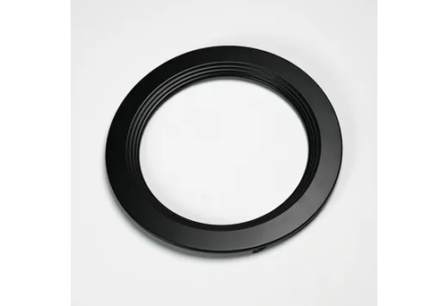 Halco Recessed Baffle Replacement Trim 8in Black for Slim Downlights (CSDL, DFDLS)