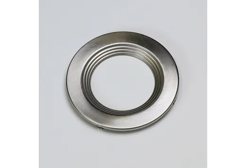 Halco Recessed Baffle Replacement Trim 4in Satin Nickel for Slim Downlights (CSDL, DFDLS)
