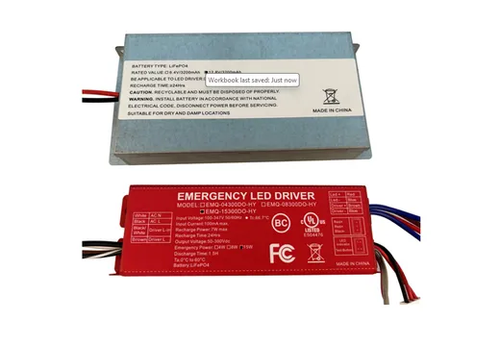 Emergency Battery Backup (15W/90Min) for model LPWP-3 Size 3 Low Profile Wall Pack (EMQ-15300DO-HY) - 39867