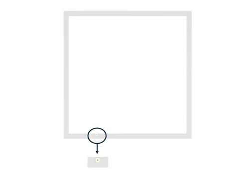 Halco LED 2x2 Flat Panel Controls Ready 3.5mm Receptacle Lumen & Color Selectable (2500-4375Lum 3500K 4000K 5000K) UNV 120-277V 0-10V Dimmable