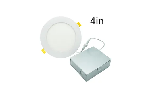 LED Select Slim Downlight 4in 8W Smooth Trim 2700K-5000K Color Selectable 749-777lm Dimmable JA-8 - 89093