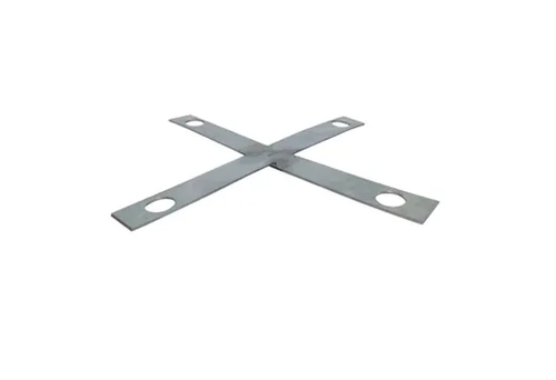 Cross Anchor Bolt Position Plate for Square Steel 30FT Pole. Use with HAL-BM24SL914-S and HAL-SPP250-TM24 - 741204