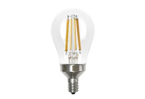 Halco LED Filament A15 Bulb Candelabra (E12) Base 2700K 8.8W 800 Lumens (60W Equiv) Clear Dimmable T20 Gen-4