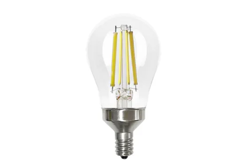 Halco LED Filament A15 Bulb Candelabra (E12) Base 5000K 8.8W 800 Lumens (60W Equiv) Clear Dimmable T20 Gen-4
