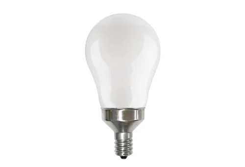 Halco LED Filament A15 Bulb Candelabra (E12) Base 3000K 8.8W 800 Lumens (60W Equiv) Frosted Dimmable T20 Gen-4