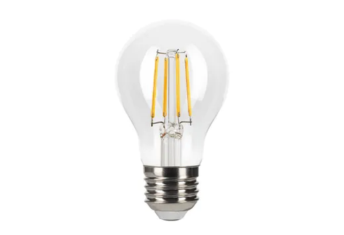 Halco LED Filament A19 Bulb Medium (E26) Base 2700K 5W 450 Lumens (40W Equiv) Clear Dimmable T20/T24 Gen-4