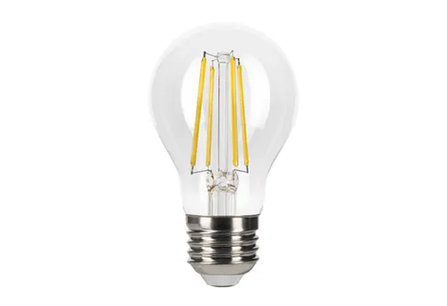 Halco LED Filament A19 Bulb Medium (E26) Base 2700K 3-Step Built In Dimming 136/450/800Lum (2/4/7W) (60W Equiv) Clear T20 Gen-4