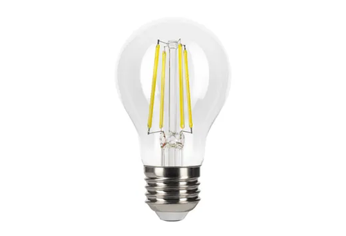 Halco LED Filament A19 Bulb Medium (E26) Base 3000K 3-Step Built In Dimming 136/450/800Lum (2/4/7W) (60W Equiv) Clear T20 Gen-4