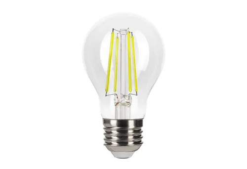 Halco LED Filament A19 Bulb Medium (E26) Base 5000K 3-Step Built In Dimming 136/450/800Lum (2/4/7W) (60W Equiv) Clear T20 Gen-4