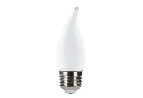 Halco LED Filament Flame Tip CA11 Bulb Medium (E26) Base 2700K 8.8W 800 Lumens (75W Equiv) Frosted Dimmable T20 Gen-4