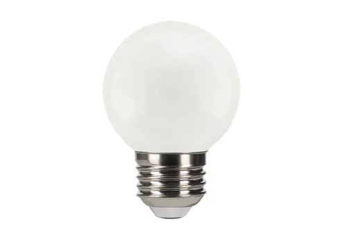 Halco LED Filament Globe G16.5 Bulb Medium (E26) Base 5000K 3.8W 350 Lumens (40W Equiv) Frosted Dimmable T20/T24 Gen-4